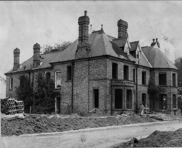 Darlington and Stockton Times: The Rectory was built in 1876 in a field beside Roundhill Road, but it was sold by the church in 1949 when its upkeep became too expensive. It was bought by a Darlington solicitor, EHR Freeman, but the church authorities stipulated that he could not call